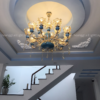 Đèn chùm pha lê nến Code: 8616/10+5