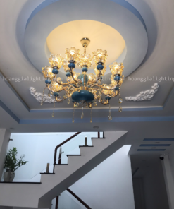 Đèn chùm pha lê nến Code: 8616/10+5