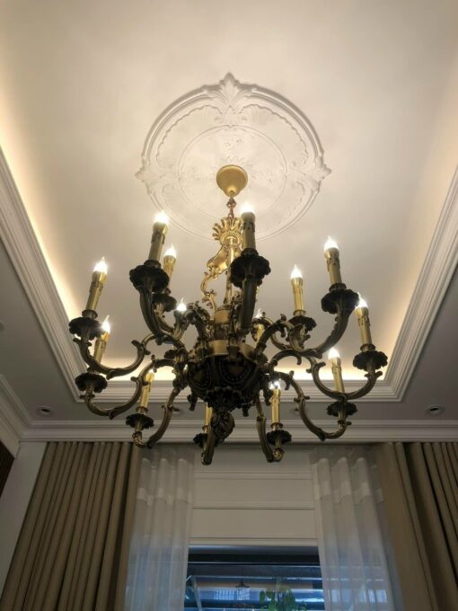 Đèn chùm đồng CODE: 1290/10+5