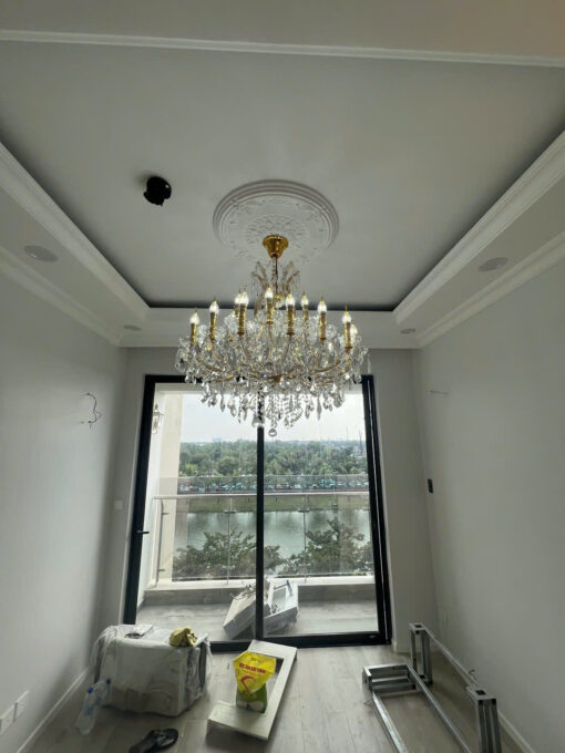 Đèn chùm pha lê nến DC81156