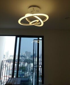 Đèn thả 3 vòng nhựa THD7033