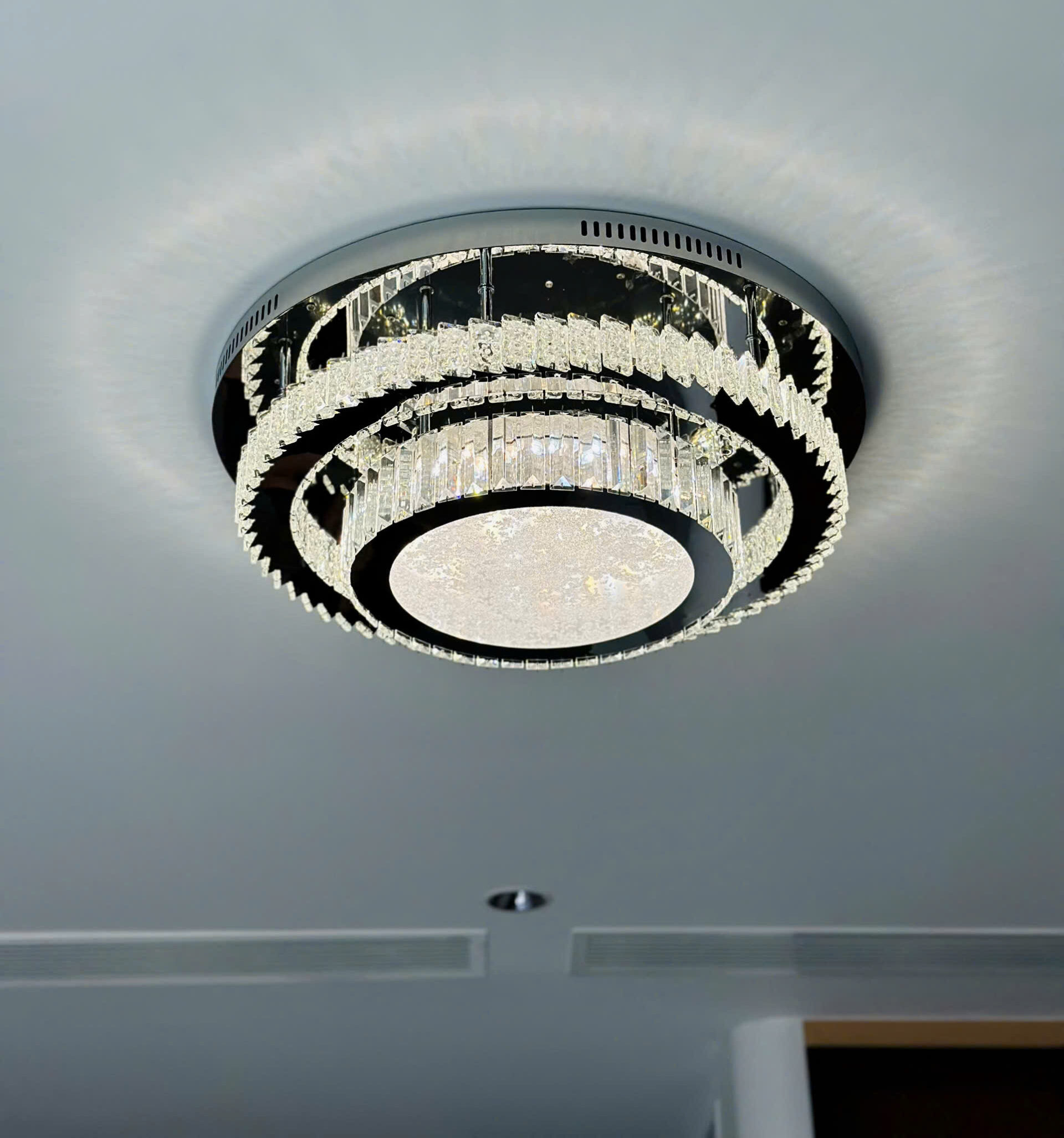 Đèn mâm pha lê OTPL40398T600 Đèn mâm pha lê OTPL40398T600