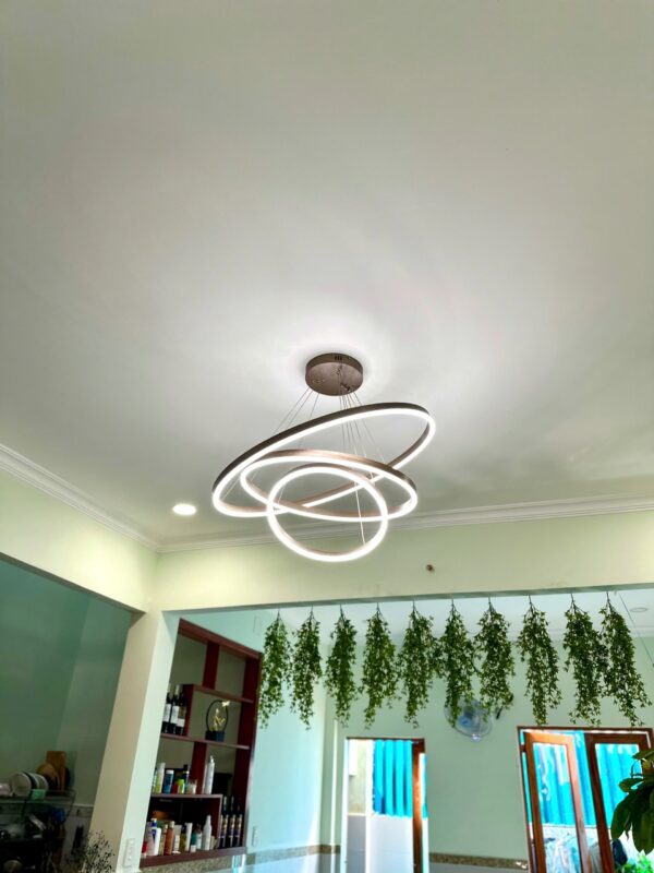 Đèn thả hiện đại THD7051T3 Nâu