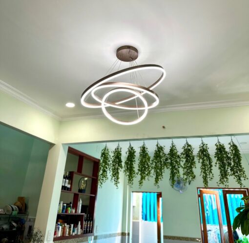 Đèn thả hiện đại THD7051T3 Nâu