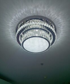 đèn trang trí nội thất của mọi nhà Đèn mâm pha lê OTPL40398T600