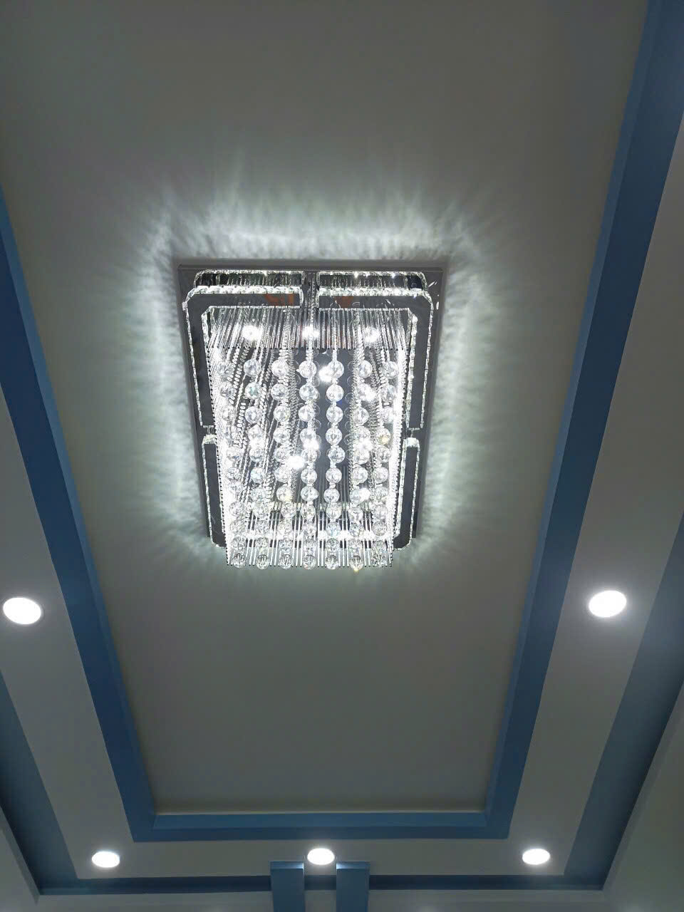 Đèn mâm pha lê OTPL40402CN Đèn mâm pha lê OTPL40402CN