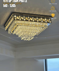 đèn trang trí nội thất của mọi nhà Đèn mâm pha lê MO-1205