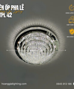 đèn trang trí nội thất của mọi nhà Đèn mâm pha lê OTPL42