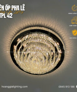 đèn trang trí nội thất của mọi nhà Đèn mâm pha lê OTPL42