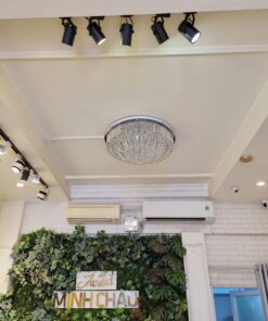 đèn trang trí nội thất của mọi nhà Đèn mâm pha lê OTPL40405T800