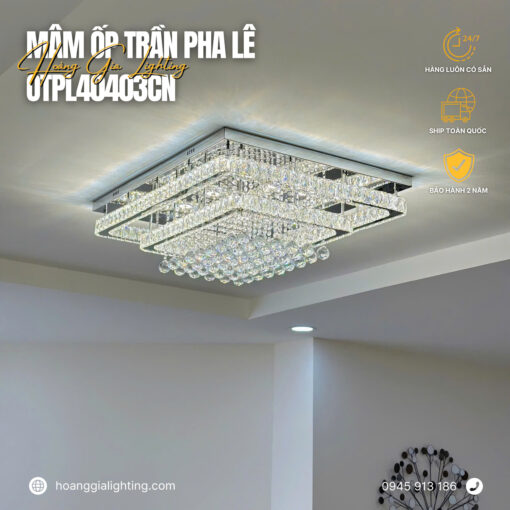 Đèn mâm pha lê OTPL40403CN