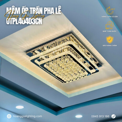 Đèn mâm pha lê OTPL40403CN