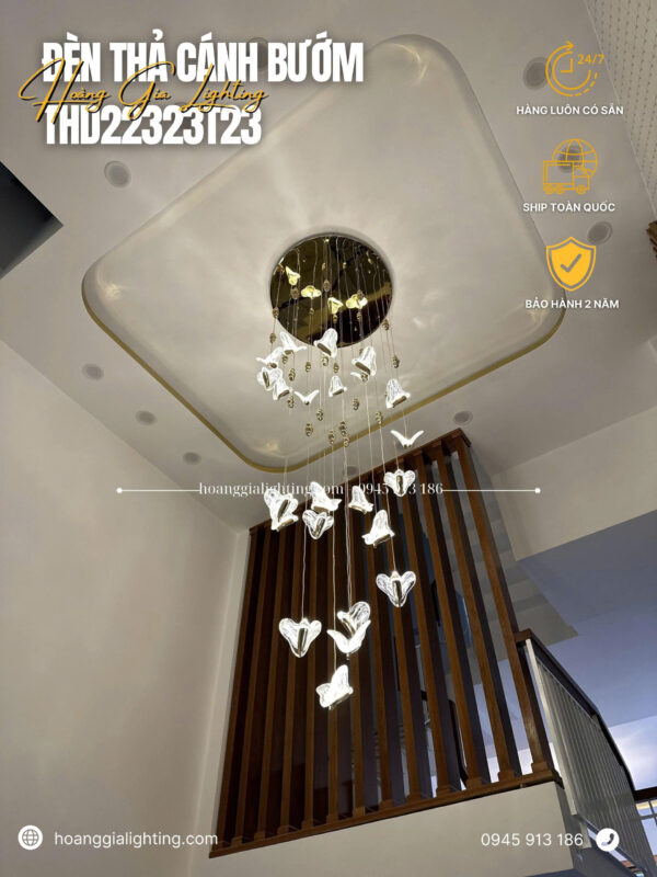 đèn trang trí nội thất của mọi nhà Đèn thả thông tầng THD22323T23