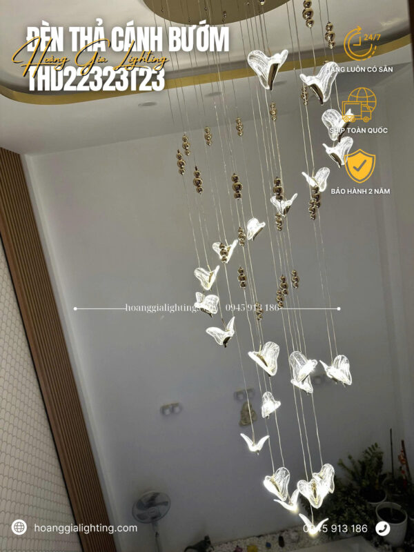 Đèn thả thông tầng THD22323T23