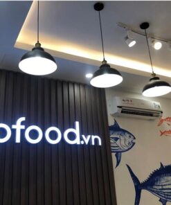 Đèn thả cafe chao chụp TCF02 Trắng/Đen