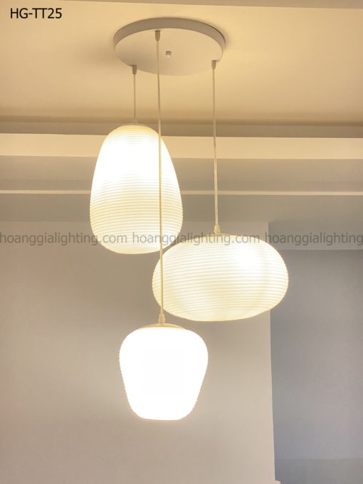 Đèn thả thủy tinh TT25T3