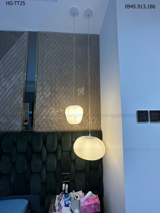 Đèn thả thủy tinh TT25T1