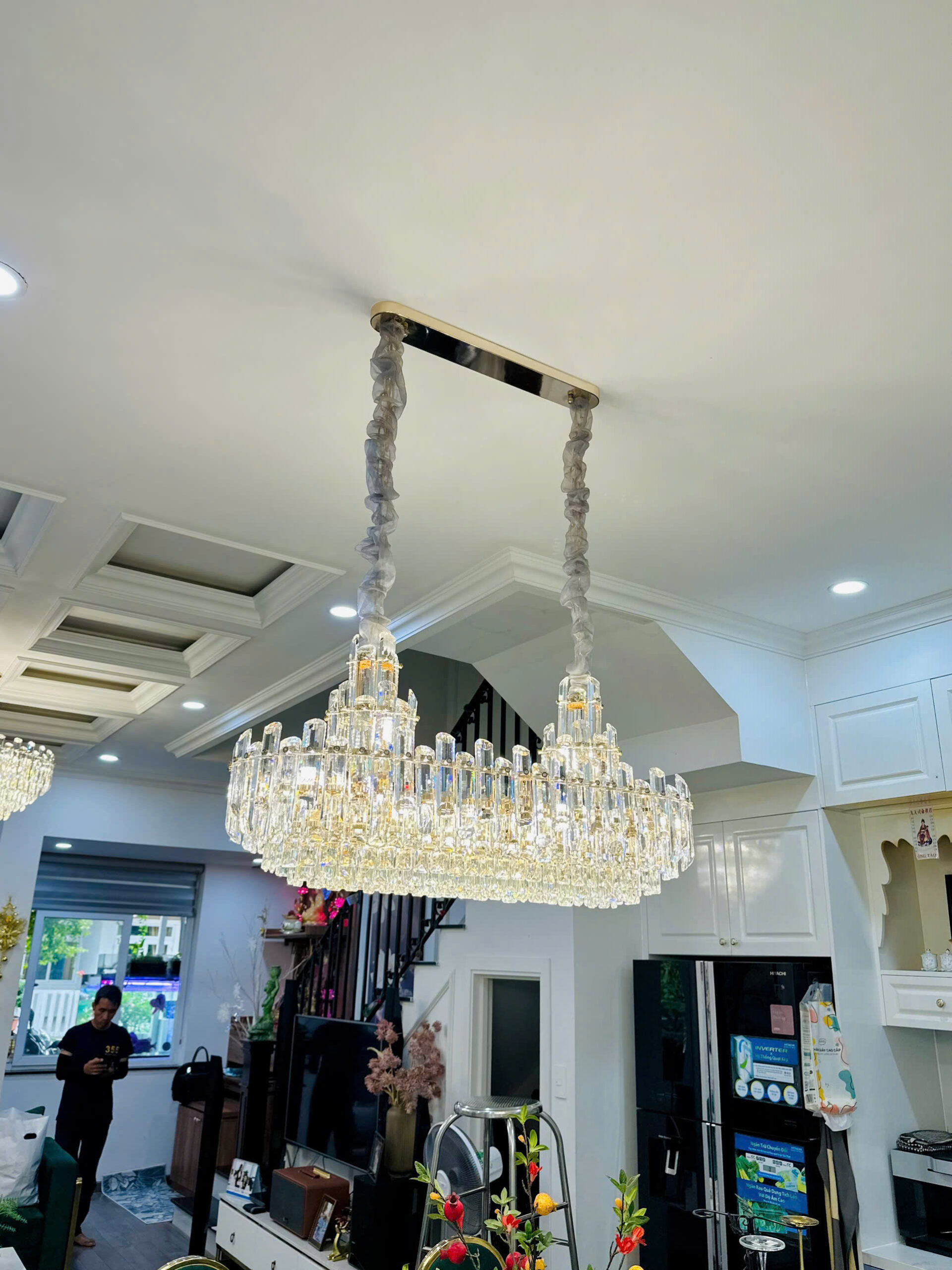 Đèn thả pha lê TPL6270N950 Đèn thả pha lê TPL6270N950