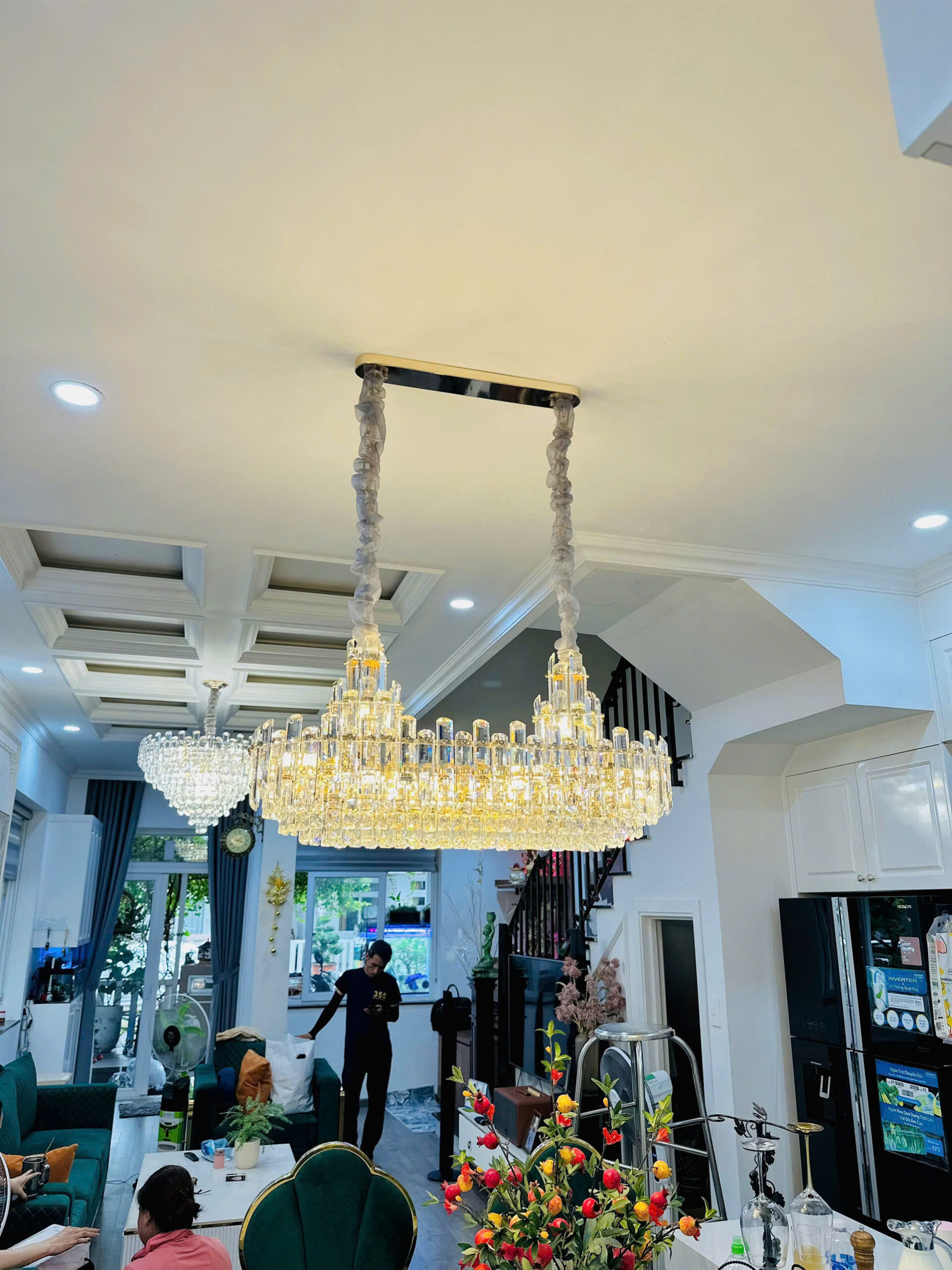 Đèn thả pha lê TPL6270N950 Đèn thả pha lê TPL6270N950