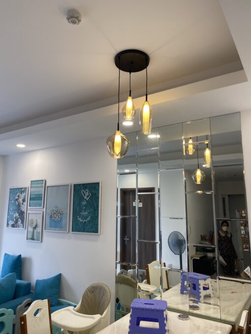 Đèn thả thủy tinh TT42T3