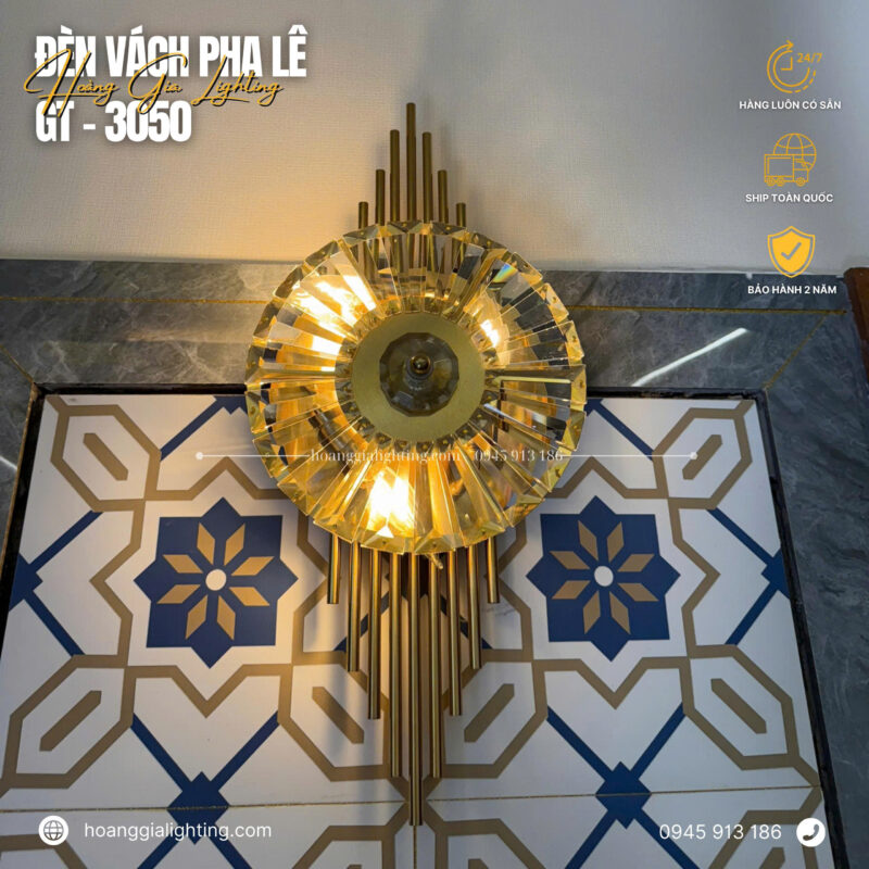 Đèn vách pha lê GT-3050