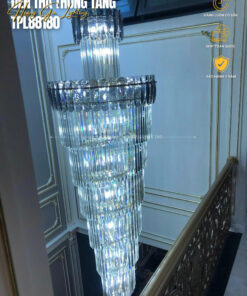 đèn trang trí nội thất của mọi nhà Đèn thông tầng pha lê TPL88180