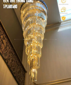 Đèn thông tầng pha lê TPL88180