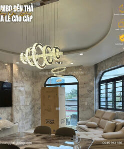 đèn trang trí nội thất của mọi nhà Đèn thả pha lê TH-819-22