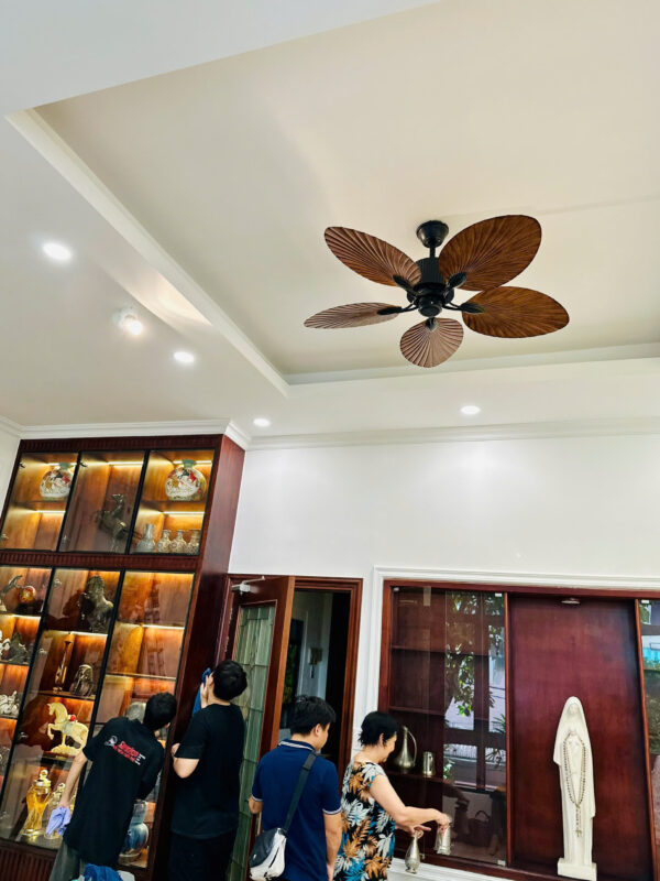 Quạt trần hình lá cọ QT8910