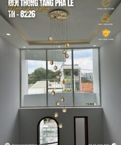 Đèn thông tầng pha lê TH-8226