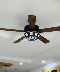 Quạt trần cánh gỗ QT5216