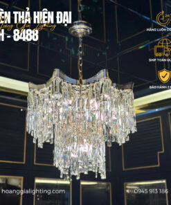 Đèn thả pha lê TH-8488