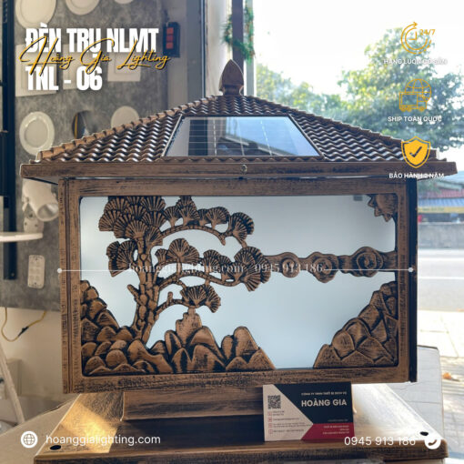 Đèn trụ cổng NLMT TNL-06