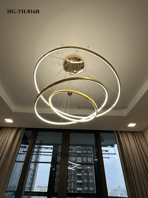 Đèn thả hiện đại TH-816B-18/Vàng