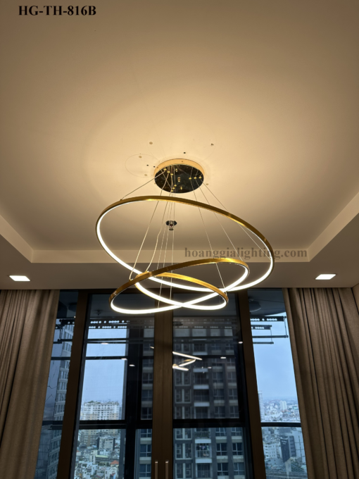 Đèn thả hiện đại TH-816B-18/Vàng