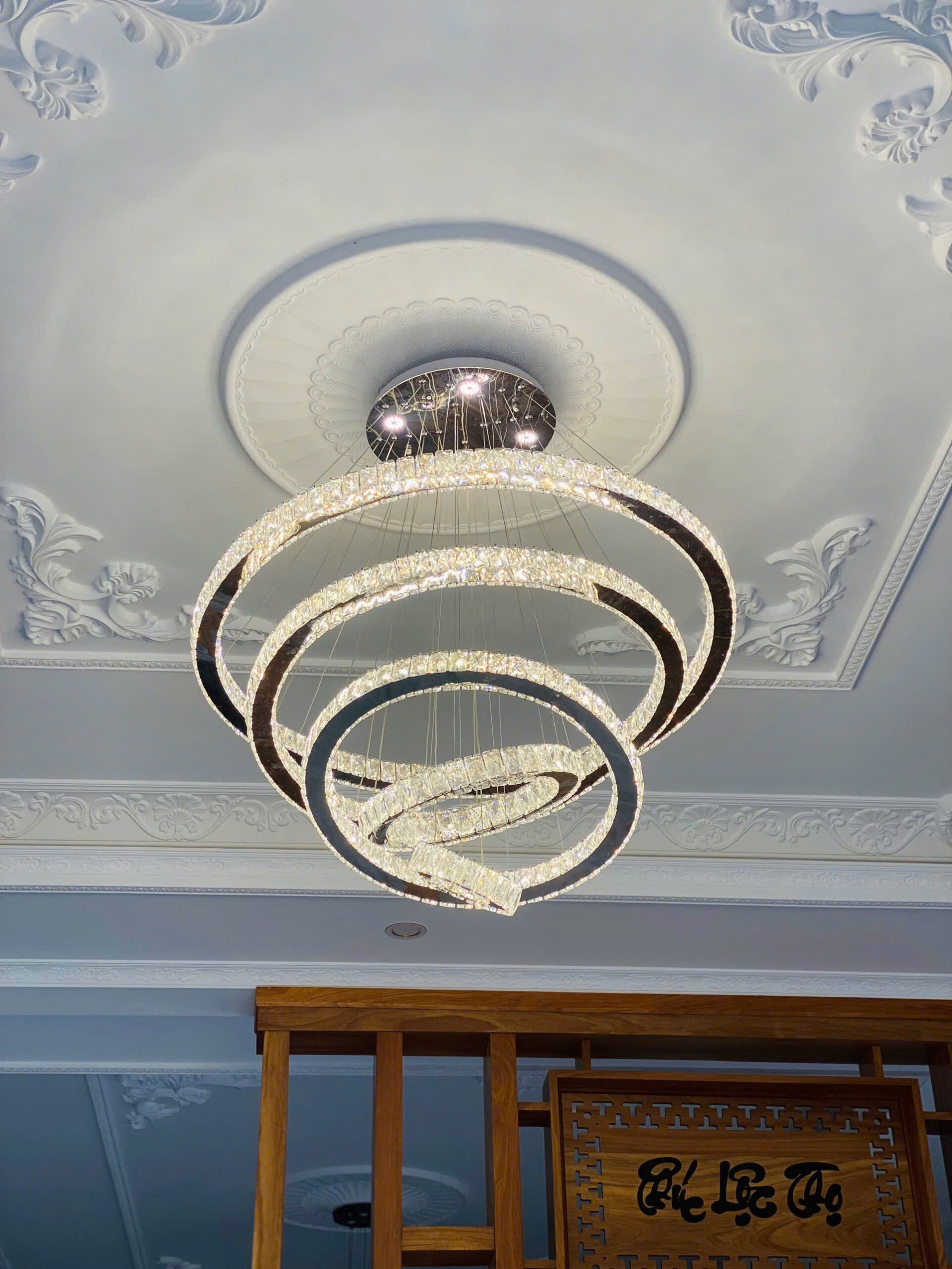 Đèn thả thông tầng THD7032 Đèn thả thông tầng THD7032