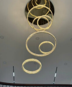 đèn trang trí nội thất của mọi nhà Đèn thả thông tầng THD7053T6