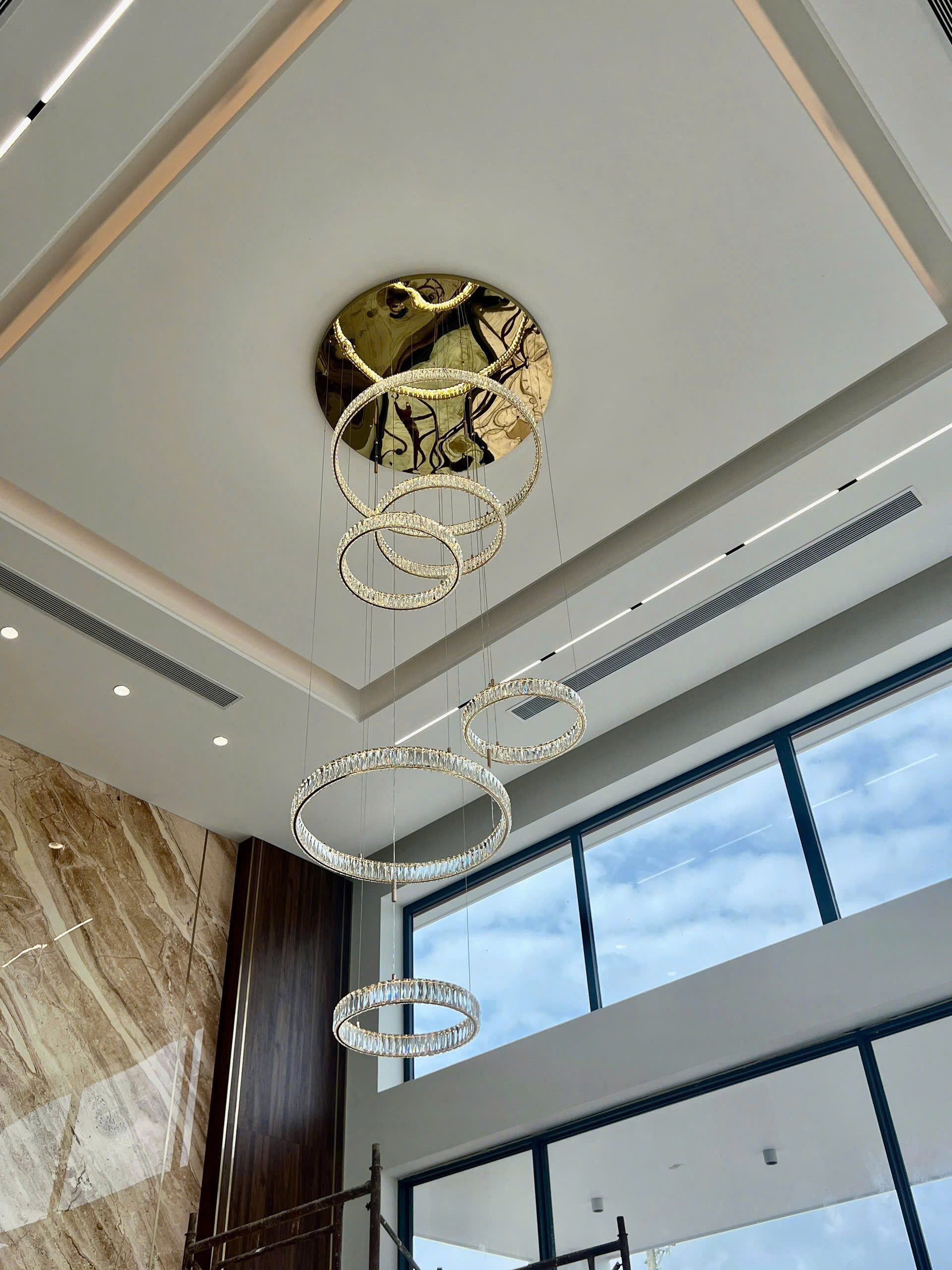 Đèn thả thông tầng THD7053T6 Đèn thả thông tầng THD7053T6