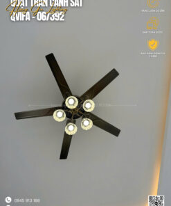 Quạt trần cánh kim loại QViFa 06/392