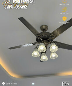Quạt trần cánh kim loại QViFa 06/392