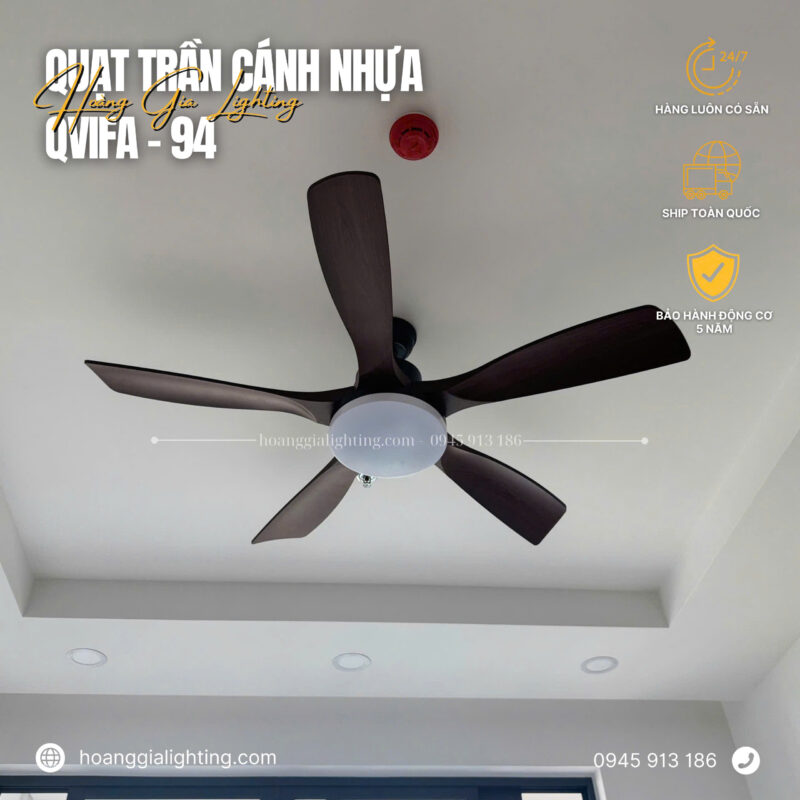 Quạt trần cánh nhựa QViFa-94