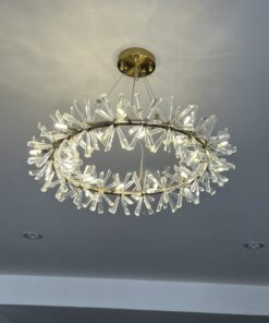 Đèn thả pha lê hình bông tuyết TPL10