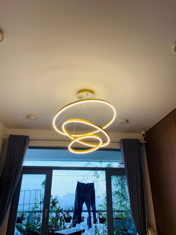 Đèn thả hiện đại THD7051T3 Vàng
