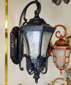 Đèn vách ngoài trời VNT6698 ĐEN