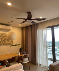 Quạt trần cánh nhựa QViFa-58/Coffee