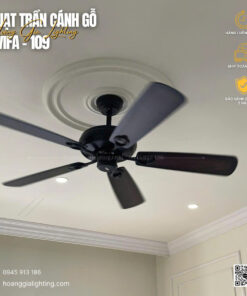 Quạt trần cánh gỗ QViFa-109