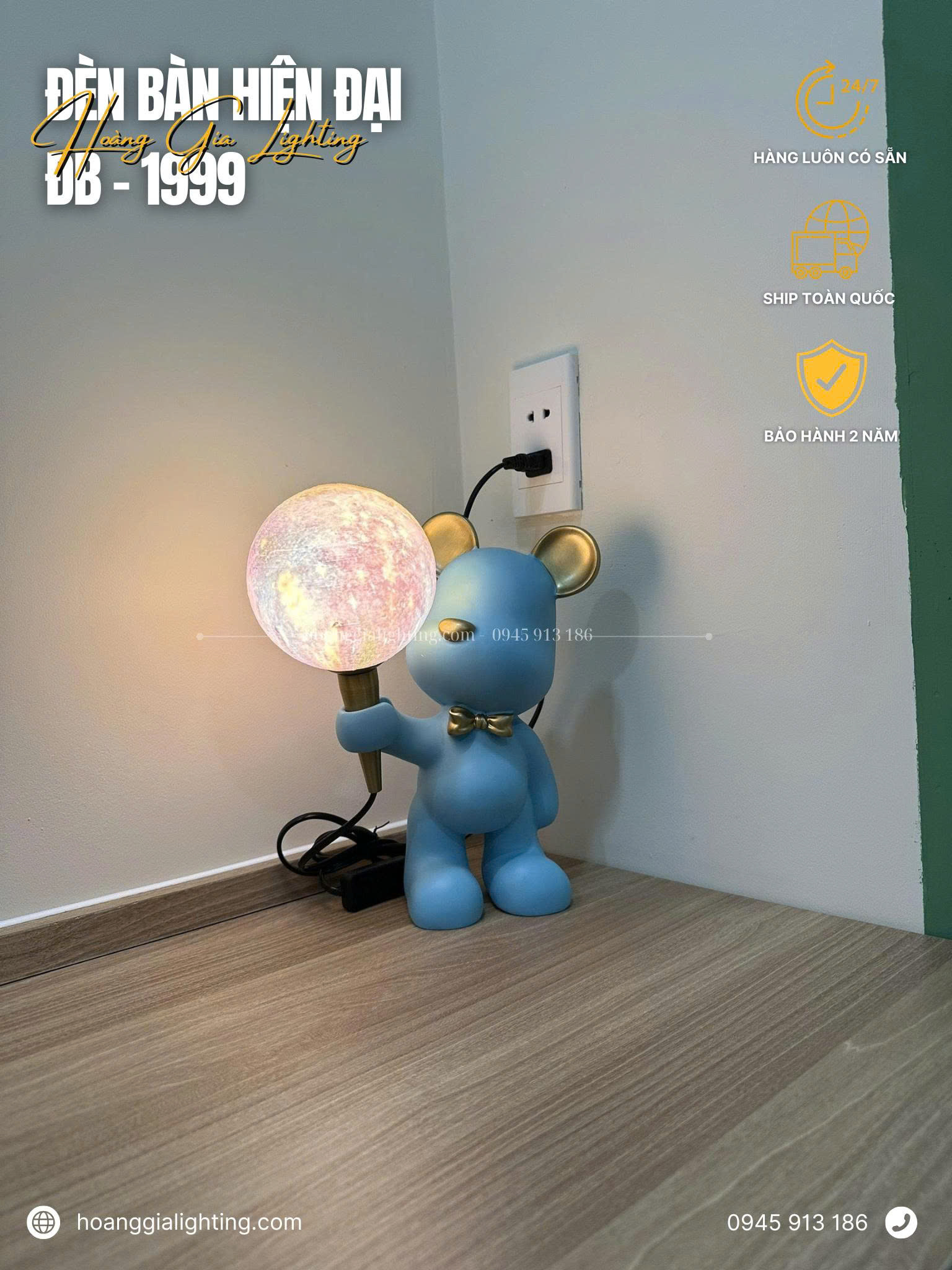 Đèn bàn hiện đại ĐB-1999 Đèn bàn hiện đại ĐB-1999