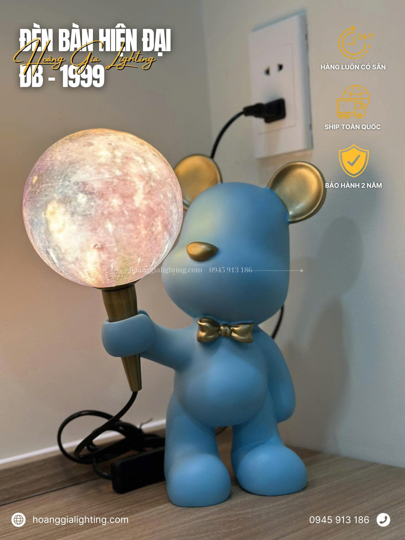 Đèn bàn hiện đại ĐB-1999 Đèn bàn hiện đại ĐB-1999