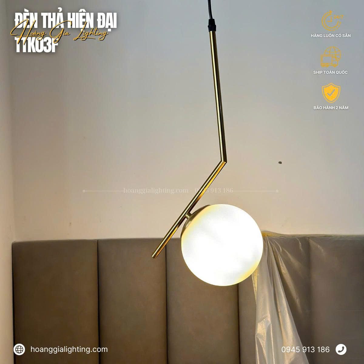 Đèn thả chao TTK03F Đèn thả chao TTK03F