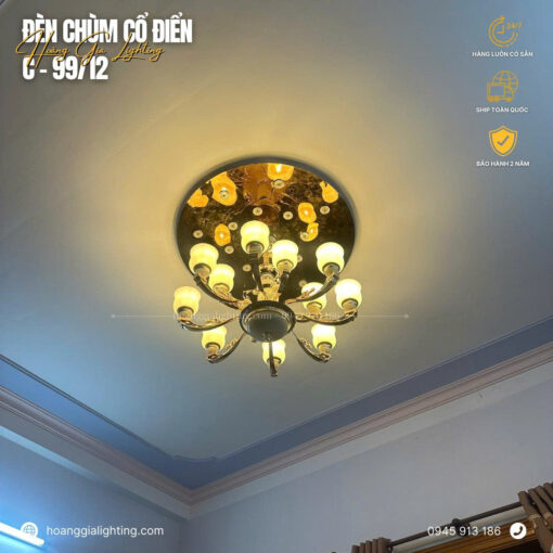 Đèn chùm cổ điển C-99/12